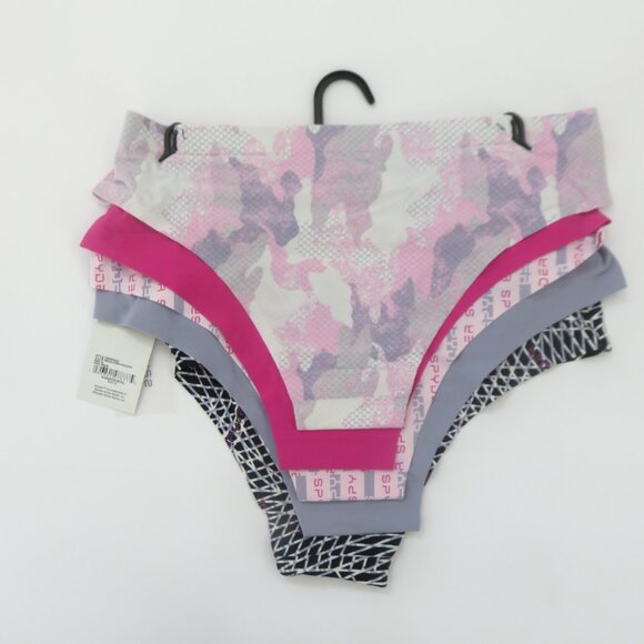 (#P) Spyder 5 pack Seamless No Show Hipster Panties Underwear Multi-Pack - Picture 3 of 5